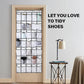 28 Mesh Pockets Hanging Shoe Organizer, Over the Door Shoe Organizer，Closet Storage Holder for Back of Door Storage Holder for Back of Door(Black)