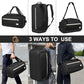 Gym Bags for Men with Shoes Compartment & Wet Pocket 4 Way Large Sports Duffle Bag Backpack Weekender Overnight Bag for Travel