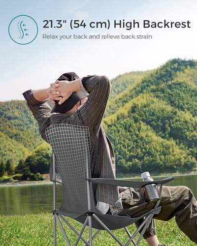 Set of 2 Folding Camping Chairs (2 Count)