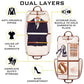 Premium Garment Bag Carry On Hangs Blazers
