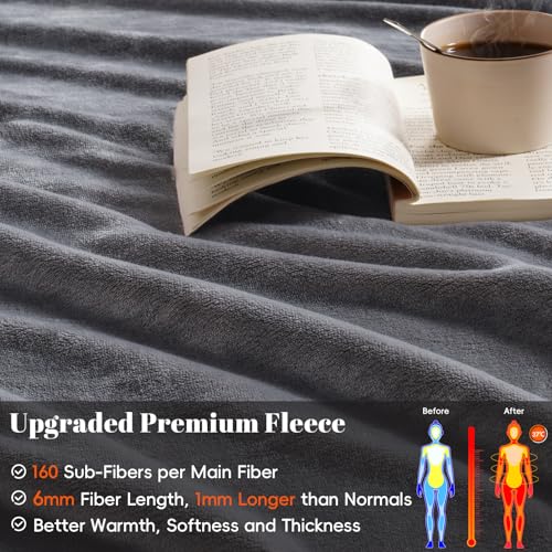 Fleece Blanket Twin Size 66"x90"