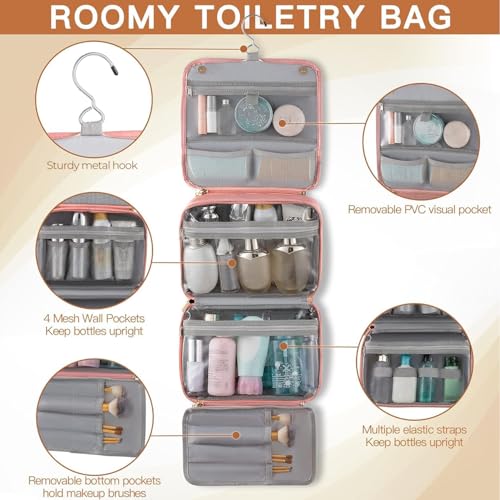 Hanging Travel Toiletry Bag for Women