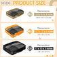 5 Pcs Packing Cubes for Suitcase Large Travel Cubes Carry on Luggage Organizer Bags for Clothes Accessories (5 Count)