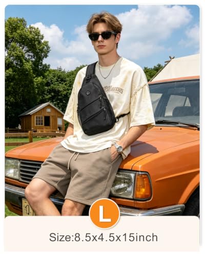 Crossbody Bags for Women Men Trendy Sling Bag Backpack Chest Bag