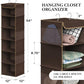 6 Shelf Hanging Closet Organizer