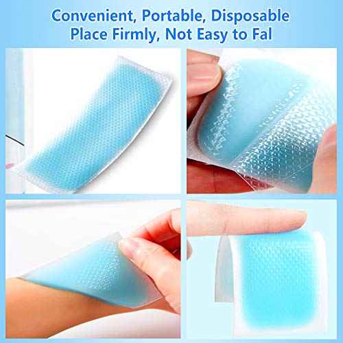 16 Sheets Baby Cool Pads for Kids Fever Discomfort and Pain Relief (16 Count)