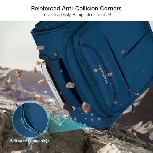 Underseat Carry On Luggage with Wheels