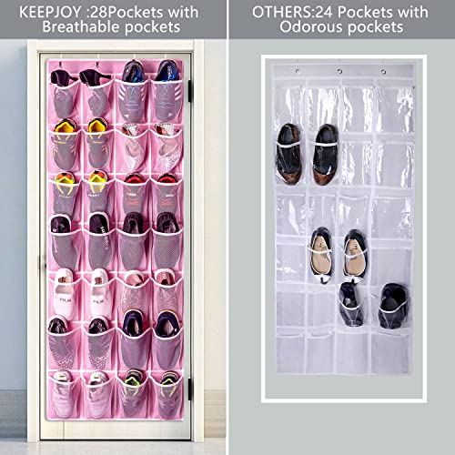 28 Pockets Hanging Shoe Organizer
