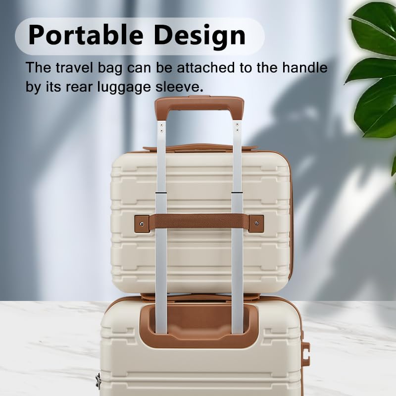 Luggage Sets Suitcase with Spinner Wheels (6 Count)