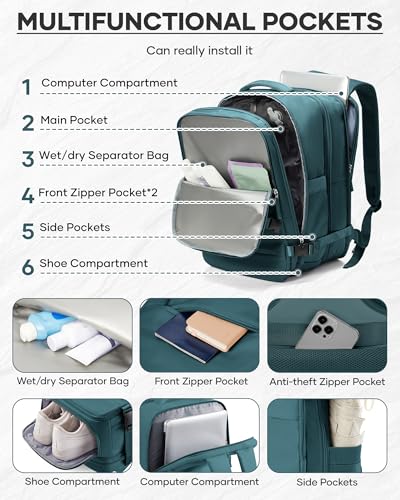 Vacuum Backpack Travel with Pump