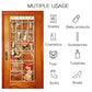 Over The Door Organizer 18 Large Mesh Shoe Storage Pockets（PVC）