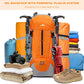 50L Hiking Backpack with Rain Cover for Both Men & Women