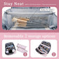 Travel Makeup Bag Cosmetic Bags for Women (3 Count)