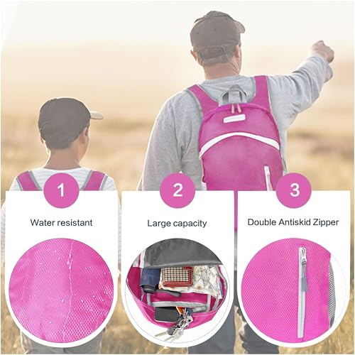 35L Foldable Waterproof Backpack For Outdoor Sports With Inside Wet Clothes Compartment Packable For Multiple Uses Ultra Lightweight Ideal For Hiking Men And Women Travel