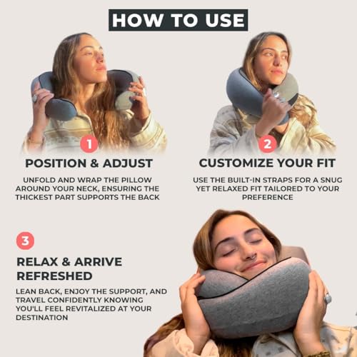 Neck Travel Pillow Memory Foam Neck Pillow