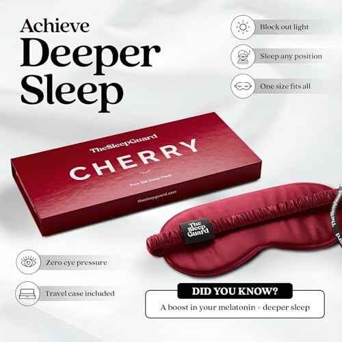 Pure Silk Sleep Mask [100% 6A Mulberry Silk