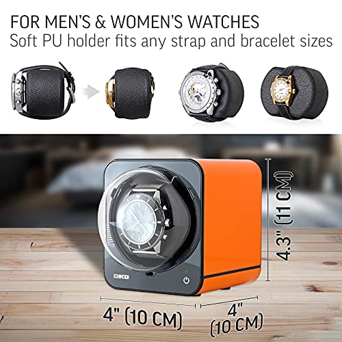 Watch Winder for Automatic Watches with Vertical Rotor Stop