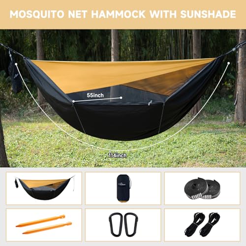 Camping Hammock with Mosquito Net