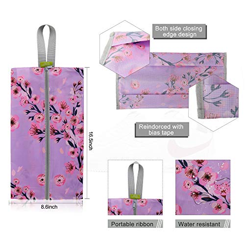 Shoe Organizer 6pcs Shoe Bags with Zipper Closure (6 Count)