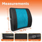 Cooling Gel Lumbar Memory Foam Cushion