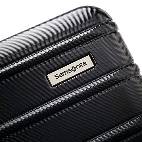 Omni 2 24 Inch Medium Checked Hardside Luggage with 360° Spinner Wheels