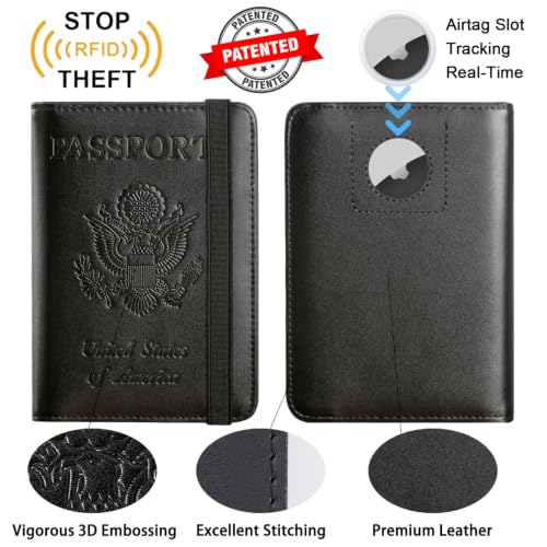 Airtag Passport Holder