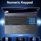 15.6'' AI Laptop with Office 365 12GB RAM 256GB SSD Win 11 Laptops