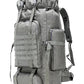 70L Camping Hiking Military Tactical Backpack Outdoor Water
