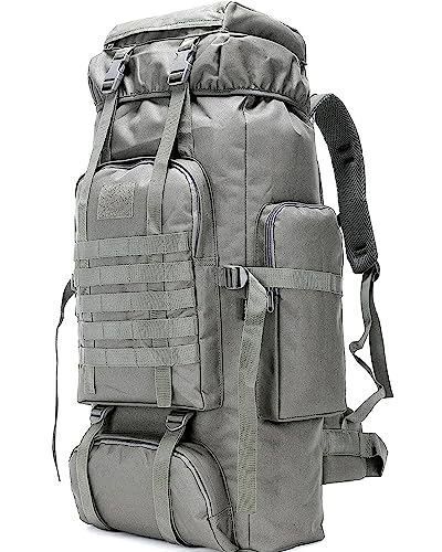70L Camping Hiking Military Tactical Backpack Outdoor Water