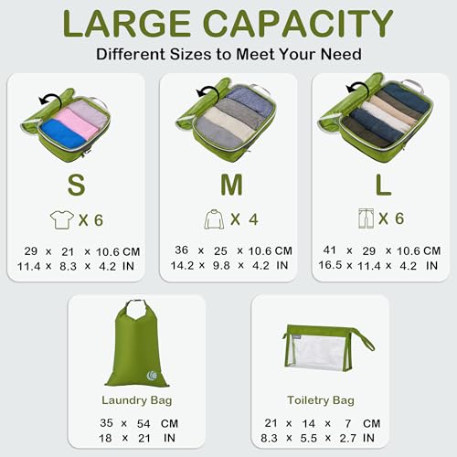 Compression Packing Cubes for Travel