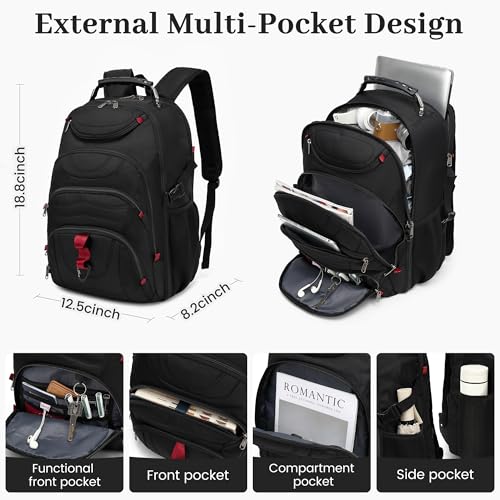 Vacuum Seal Backpack for Travel with Pump