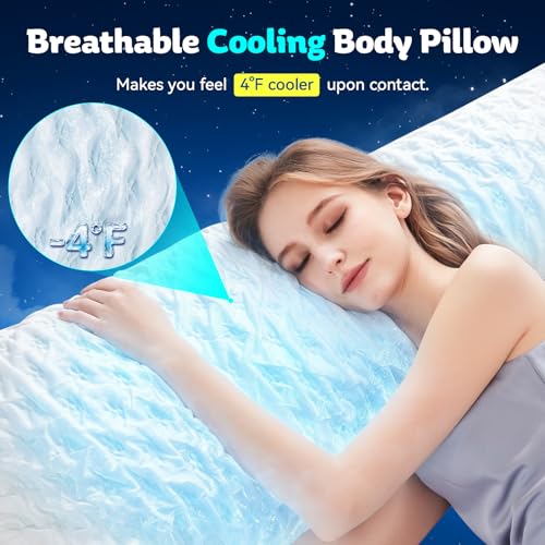 Body Pillow for Side Sleeper with Neck and Shoulder Pain