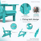 Outdoor Adirondack Chair Set of 2 with Cup Holders (2 Count)