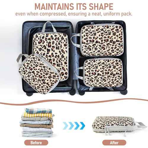 6 Set Compression Packing Cubes