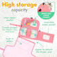 Portable Diaper Changing Pad with Wipes Pocket