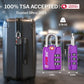 Open Alert TSA Approved Luggage Locks (2 Count)
