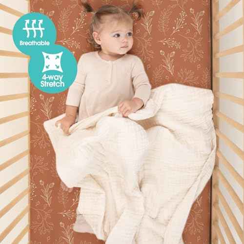 Baby Fitted Crib Sheets (2 Count)