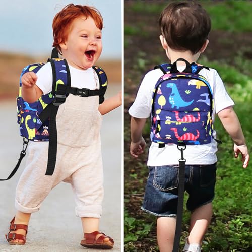 Toddler Backpack Leash with Anti Lost Wrist Link