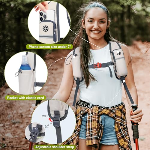 15L Hiking Backpack for Men Women Lightweight Foldable Small Daypack for Travel Camping Outdoor