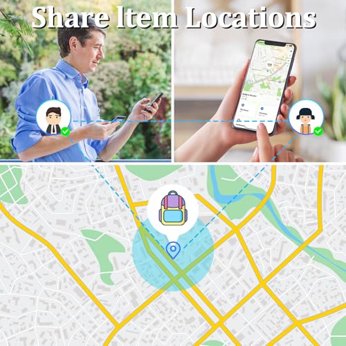 Smart tag 4 Pack Bluetooth Tracker Work with Apple Find My