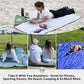 Outdoor Waterproof Fleece Travel Blanket for Camping