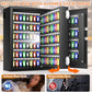 200 Keys Heavy Duty Fireproof Key Lock Box Wall Mount with Code&Hook Plates