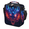 Animal Dragon Kids Lunch Box for Girls Boys Reusable Insulated Lunch Bag for Kids Toddler Thermal Cooler Spacious Lunchbox with Shoulder Strap Lunchbag for School Work Picnic (print 13)