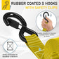 Heavy Duty Ratchet Straps & Soft Loops (4 Count)