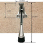 One Touch Kickdown Door Stopper