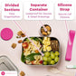 Stainless Steel Bento Box + Condiment Container (6 Count)