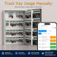 192 Key Lock Box Smart Key Organier Cabinet with Keypad & App for Office