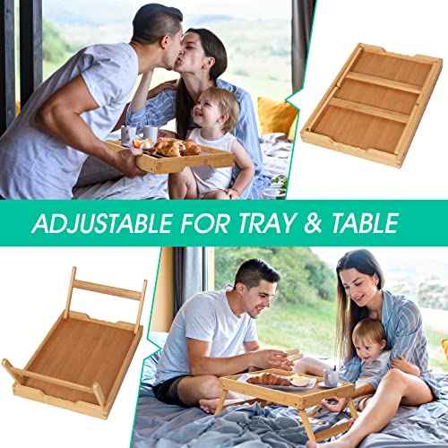 FSC 100% Bamboo Bed Trays (2 Count)