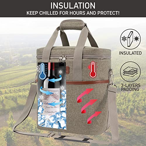 Insulated Wine Cooler Bag
