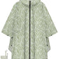 Rain Poncho for Adults with Zipper